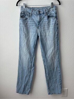 Old Navy Light Blue Boys Straight Jeans